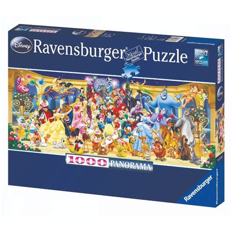 What kind of puzzle is disney + 1000 pieces? Ravensburger Puzzle Disney 1000 Piece Disney Group Photo ...