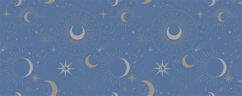 Twitch Profile Banner Moon And Stars Astrology Theme Zodiac Etsy Uk