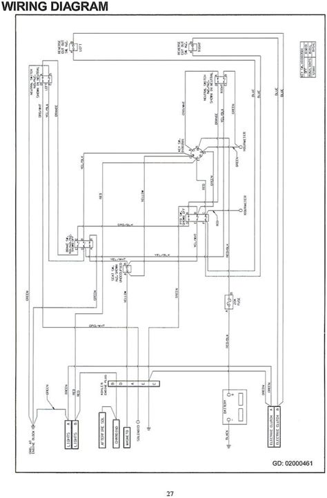 Disconnect electrical connector between the tank and the engine to allow room for the tank to slide out. Wiring Diagram For Cub Cadet Rzt 50