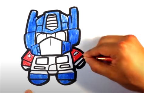 How To Draw Optimus Prime From Transformers Step By Step Guide