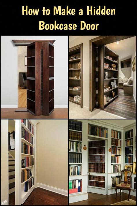 Learn How To Build A Secret Bookcase Door For Your Home