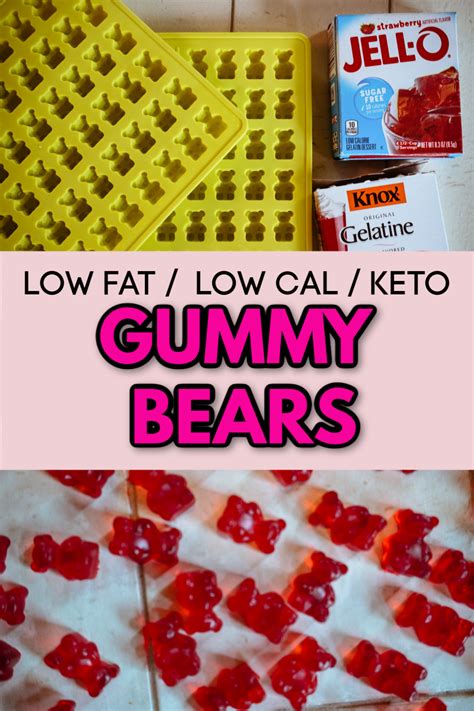 How to make cathedral windows dessert. Healthy and Easy Homemade Gummy Bear Recipe | Recipe in ...