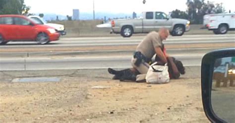 Chp Officer Wont Face Criminal Charges In Alleged Beating Caught On Video Cbs Los Angeles