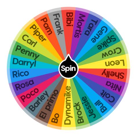 Enter your brawl stars user id. Brawl stars random brawler wheel | Spin The Wheel App