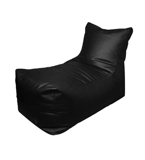 The outer cover is made up of durable micro suede materials that can withstand various conditions and situations. Pebbleyard XXL Lounger Black Bean Bag Chair Cover (Without ...