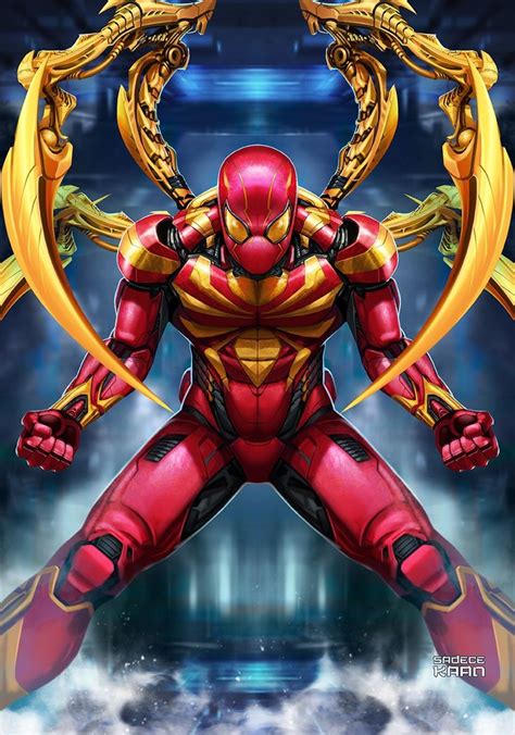 Avengers Infinity War Iron Spider Marvel Spiderman Marvel Heroes
