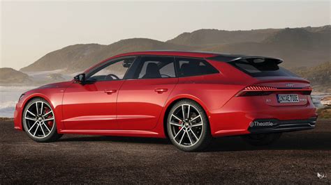 Audi A7 Avant Trades Sportback Design For Rakish Look Inspired By A6 E