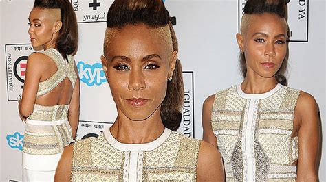 Jada Pinkett Smith Shaves Her Hair For First Public Appearance Since
