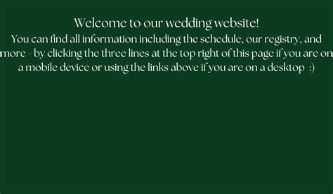 lexi davis and caleb lerma s wedding website