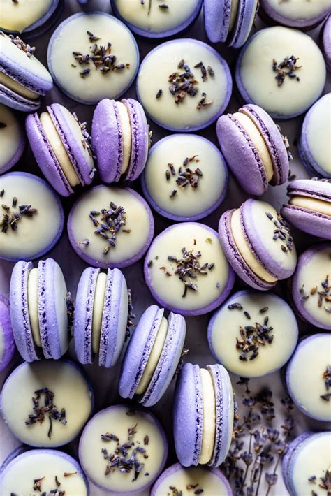 Lavender Macarons Pies And Tacos