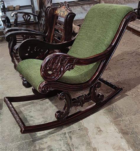 Sheesham Wood Wooden Rocking Chair At Rs 23000 In Mysore Id