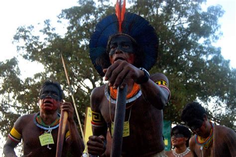 Occupy Belo Monte Indigenous Stage Permanent Protest Against Amazon