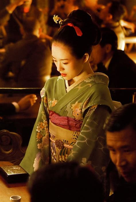 Sayuri Ziyi Zhang Memoirs Of A Geisha Costume Designed By
