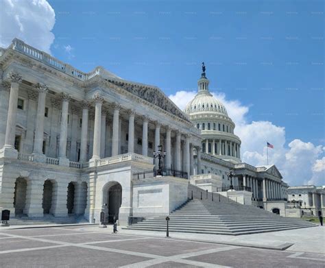 United States Capitol Building Stairs Stock Photos Motion Array