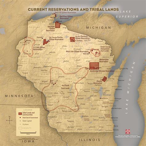 Current Tribal Lands Map And Native Nations Facts