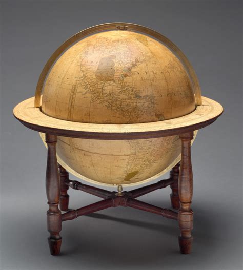 One Of Earliest Globes Made In America Rare And Antique Maps