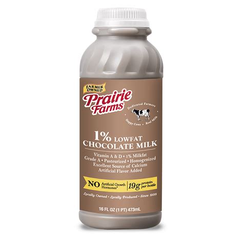Prairie Farms 1 Lowfat Chocolate Milk 16 Fl Oz