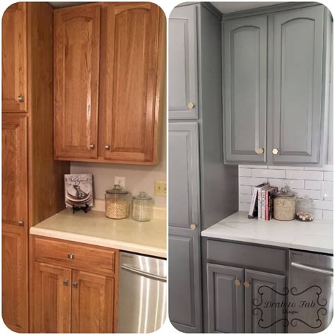 One of the best things about having gray cabinets is that (depending on the shade or gray) it can match almost any wood tone you have in mind. Perfect Gray Kitchen Cabinets | General Finishes Design Center