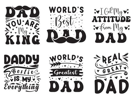 Fathers Day T Shirt Design 20495591 Vector Art At Vecteezy