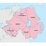 Northern Ireland Postcodes Map