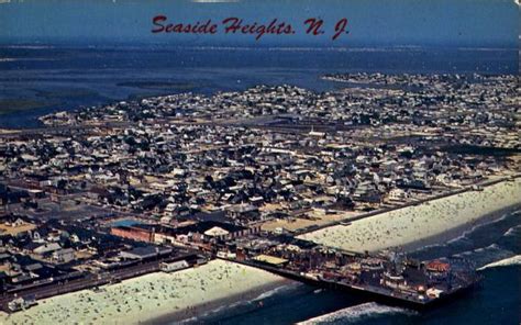 Aerial View Of Seaside Heights New Jersey