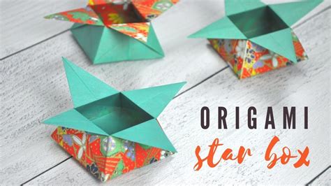 Origami Diy Design Origami Origami Star Box Origami Tutorial