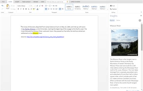 Home file manager change userid. Bing Insights Integrated Into Microsoft Office Word Online