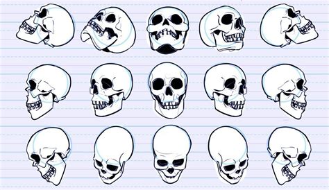 Pin By кай On Art Refs Guides Etc Skulls Drawing Skull Drawing Art