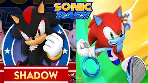 Unlocked Shadow Sonic Dash Ipad Gameplay Walkthrough Youtube