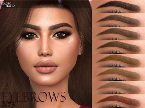 The Sims Resource Mh Eyebrows N