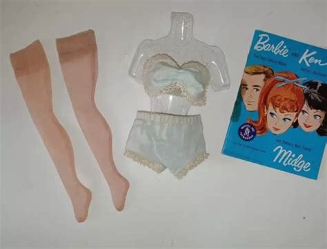 Barbie Bild Lilli Or Clone Doll Vintage Nude Stockings Panty And Bra