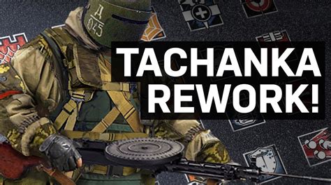 Tachanka Rework And New Gadget Rainbow Six Siege Youtube