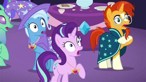 Image Starlight Trixie And Sunburst Gasp In Shock S7e1png My