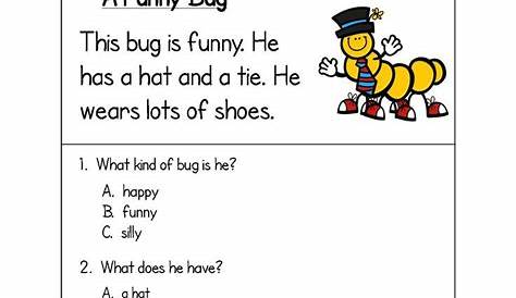 Fantastic Free Printable Short Stories with Questions - Printable Worksheet
