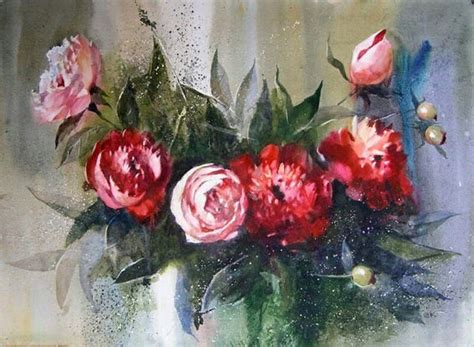Watercolor Paintings Acrylic Painting Watercolors Flower Art