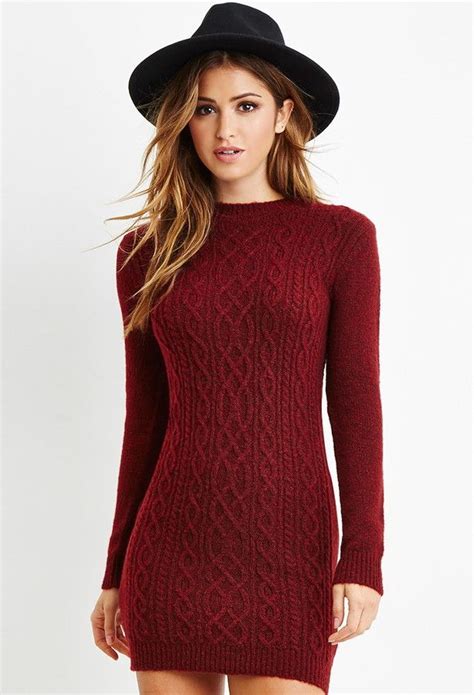 Cable Knit Sweater Dress Sweater Dress Knit Fashion Cable Knit Dress