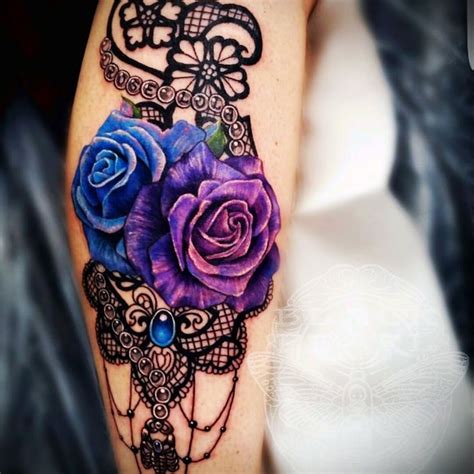 Tattoo Uploaded By Sarah Isabel Lace Tattoo Design Lace Tattoo Purple Tattoos