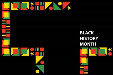Black History Month Border Illustrations Royalty Free Vector Graphics