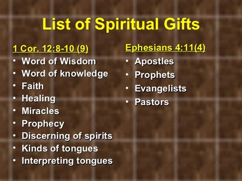 Ephesians 4:11 acts 21:8 2 timothy 4:5. Discovering Your Spiritual Gifts