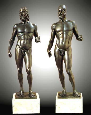 Riace Bronze Warriors Ancient Greece Sculpture Ancient Greek