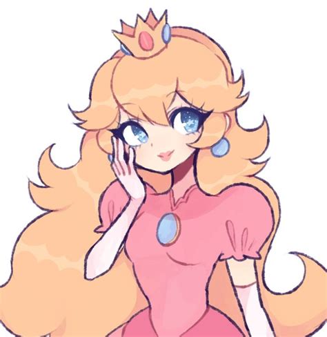 Princess Peach Super Mario Art Princess Peach Mario Art
