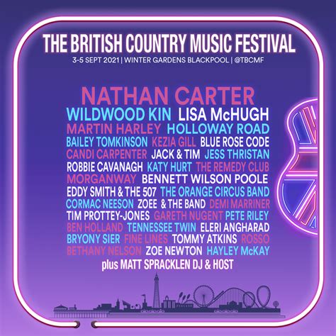 This list may have some overlap with the larger topic list of folk festivals, and may also overlap with the related topics list of blues festivals, list of jam band music festivals. The British Country Music Festival Announce 2021 Line-Up - Music and Tour News