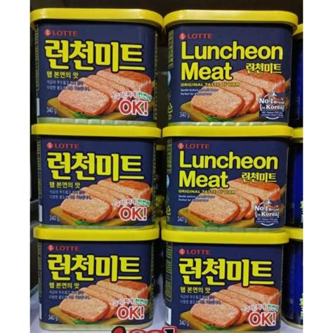 Lotte Ok Korean Luncheon Meat 340g Lazada Ph