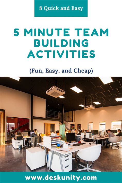8 Quick And Easy 5 Minute Team Building Activities Your Team Will Heart