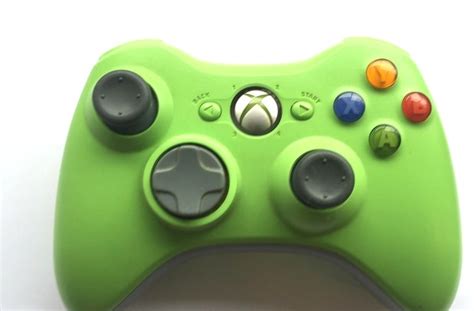 Official Microsoft Xbox 360 Wireless Controller Lime Green Baxtros