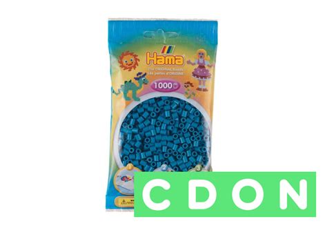 Hama Fuse Beads 1000 Pieces Petroleum Blue Cdon
