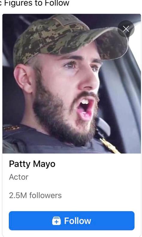 Patty Mayos Page On Facebook It Says Actor Rdonutoperator