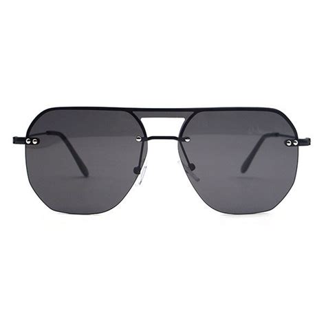 Men S Metal Sunglasses With Half Frame Gm Sunglasses