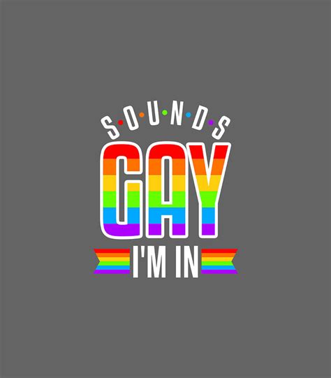 sounds gay funny pride lgbt lesbian trans digital art by iasmii jj fine art america