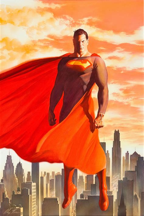 Alex Ross Art Part 2 Hi Res Superman Art Alex Ross Superman